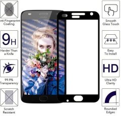 Motorola Moto Z2 Play Tam Kaplayan Tempered Glass Cam Koruma