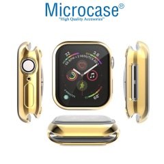 Microcase Apple Watch SE 44 mm Shine Serisi Kılıf - Gold