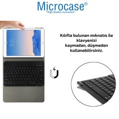 Microcase iPad Air 2 Bluetooth Klavyeli Standlı Kılıf - BKK4