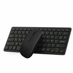 Microcase Apple iPad Air 13 2024  Tablet  için Bluetooth Klavye+Mouse+TR Sticker AL2691