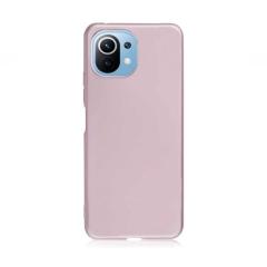 Microcase Xiaomi Mi 11 Youth PremiumMatte Silikon Kılıf-Rose Gold