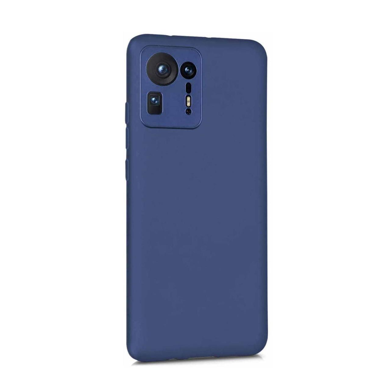 Microcase Xiaomi Mix 4 Premium Matte Silikon Kılıf - Lacivert