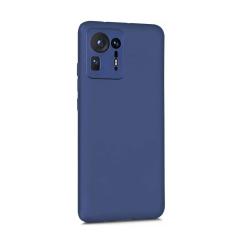 Microcase Xiaomi Mix 4 Premium Matte Silikon Kılıf - Lacivert