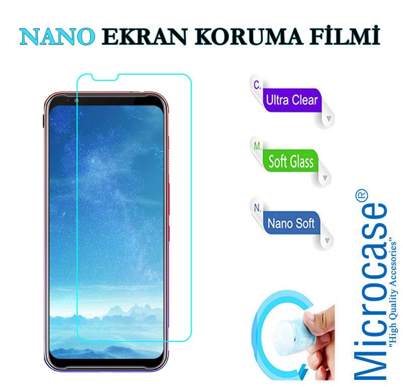 Microcase ZTE Nubia Red Magic 3s Nano Esnek Ekran Koruma Filmi
