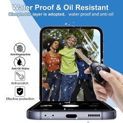 Microcase Samsung Galaxy Z Flip5 Hydrogel Esnek Ön Arka Koruma Filmi - AL3426