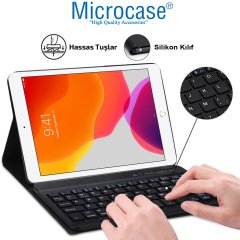 Microcase iPad 7.Nesil 10.2 inch 2019 Bluetooth Klavyeli Standlı Kılıf - BKK4