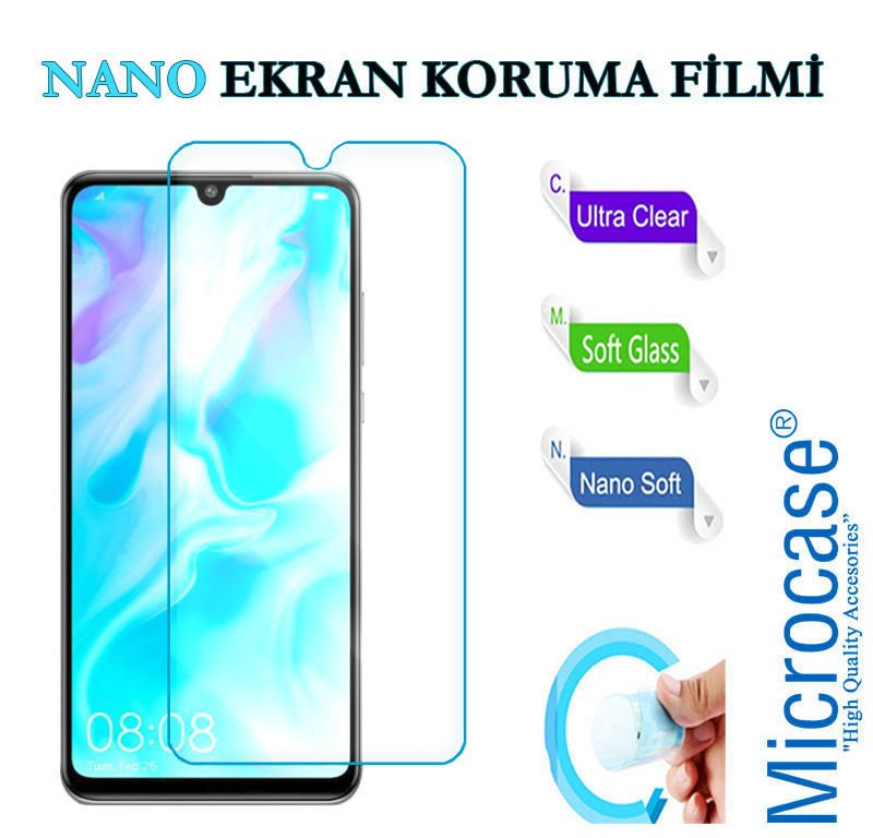 Microcase Huawei Nova 4e Nano Esnek Ekran Koruma Filmi