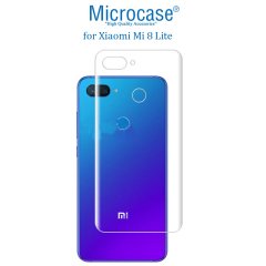 Microcase Xiaomi Mi 8 Lite Full Arka Kaplama TPU Soft Koruma Film