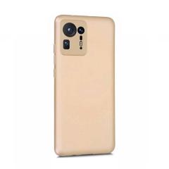 Microcase Xiaomi Mix 4 Premium Matte Silikon Kılıf - Gold