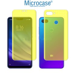 Microcase Xiaomi Mi 8 Lite Full Ön Arka Kaplama TPU Soft Film