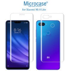 Microcase Xiaomi Mi 8 Lite Full Ön Arka Kaplama TPU Soft Film