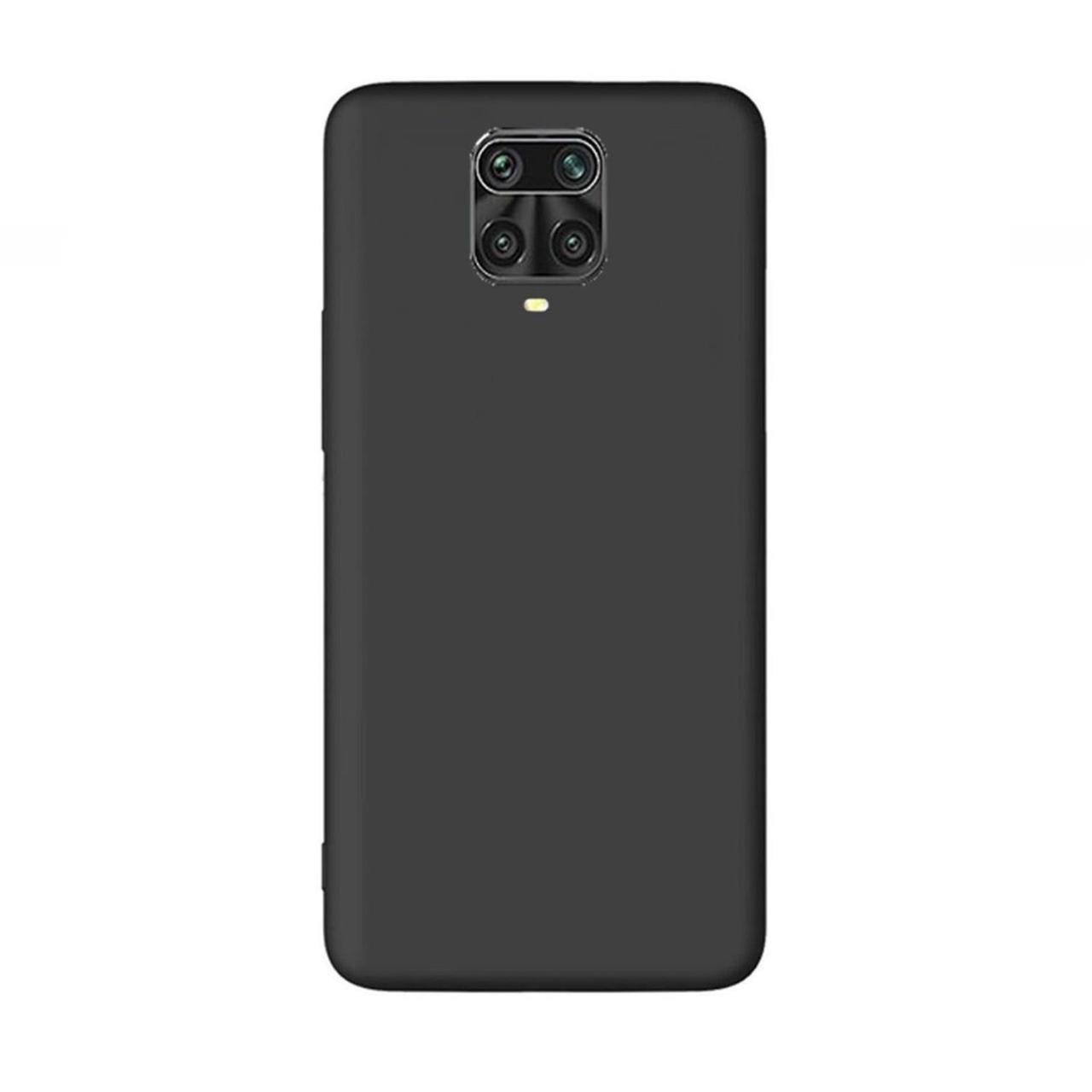 Microcase Xiaomi Redmi Note 9 Pro Premium Matte Silikon Kılıf - Siyah