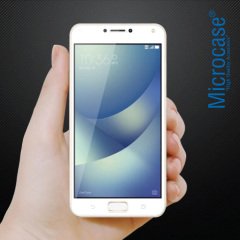 Zenfone 4 Max ZC554KL Tam Kaplayan Çerçeveli Tempered Koruma-BEYA