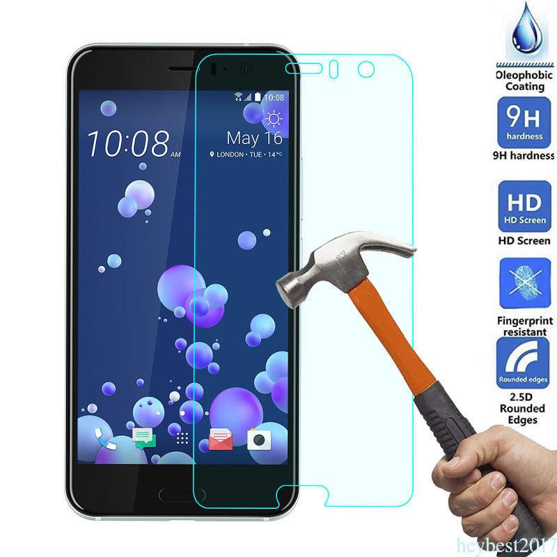 HTC U11 Tempered Glass Ekran Koruma