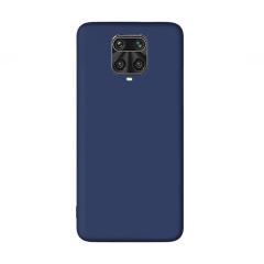 Microcase Xiaomi Redmi Note 9 Pro Premium Matte Silikon Kılıf - Lacivert