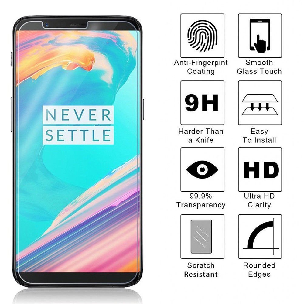 OnePlus 5T Tempered Glass Ekran Koruma