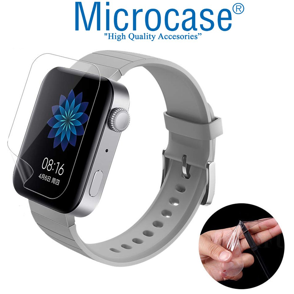 Microcase Xiaomi Mi Watch TPU Film Full Ekran Kaplama Koruma