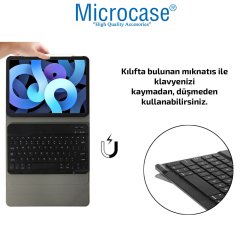 Microcase iPad Air 4.Nesil 2020 10.9 inch Bluetooth Klavyeli Standlı Kılıf - BKK4