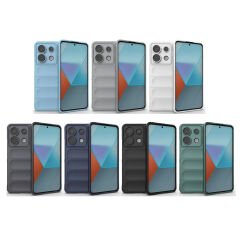 Microcase Xiaomi Redmi Note 13 / Note 13 Pro 5G Global Miami Serisi Darbeye Dayanıklı Silikon Kılıf - AL3420