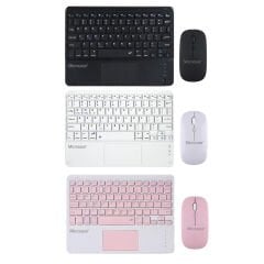 Microcase Tablet ve Telefonlar için Bluetooth Touchpad Klavye ve Mouse Set - AL3560