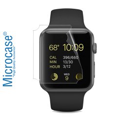 Microcase Apple Watch Series 4 44 mm Nano Glass Esnek Koruma Film
