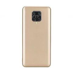 Microcase Xiaomi Redmi Note9 Pro Premium Matte Silikon Kılıf-Gold