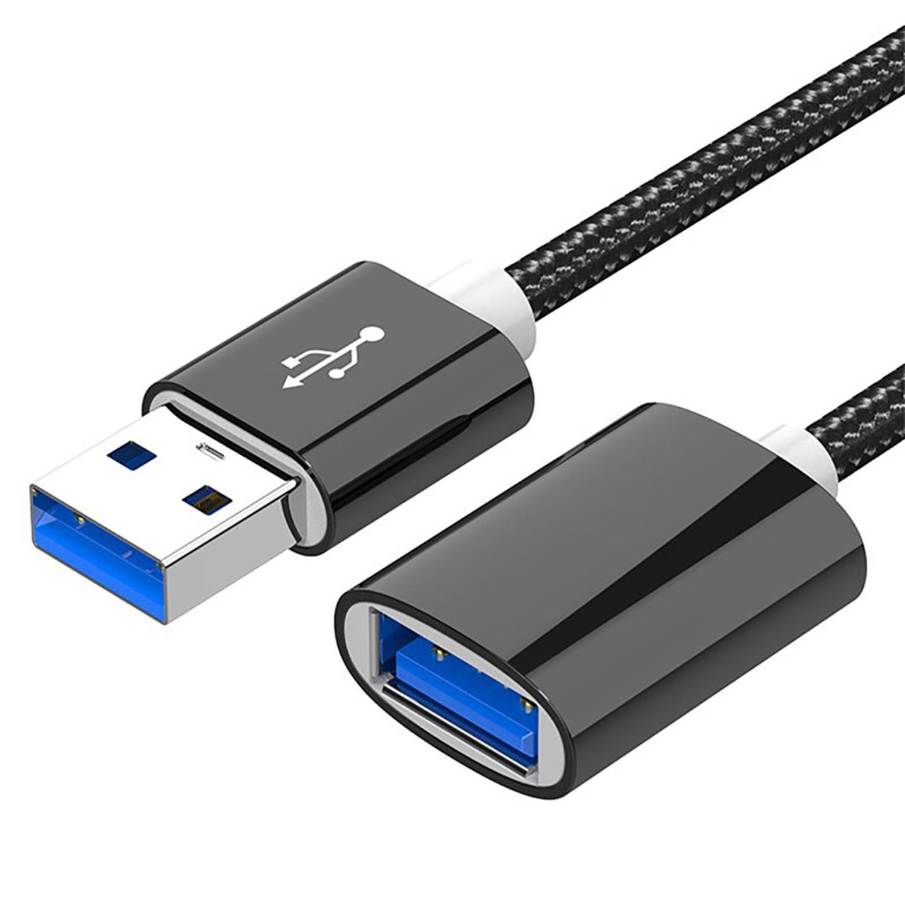 Microcase Yüksek Hızlı USB 3.0 Örgülü Uzatma Kablosu - 50 cm AL2865