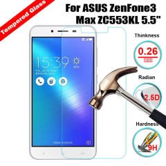 Asus Zenfone 3 Max 5.5 ZC553KL Tempered Glass Cam Koruma