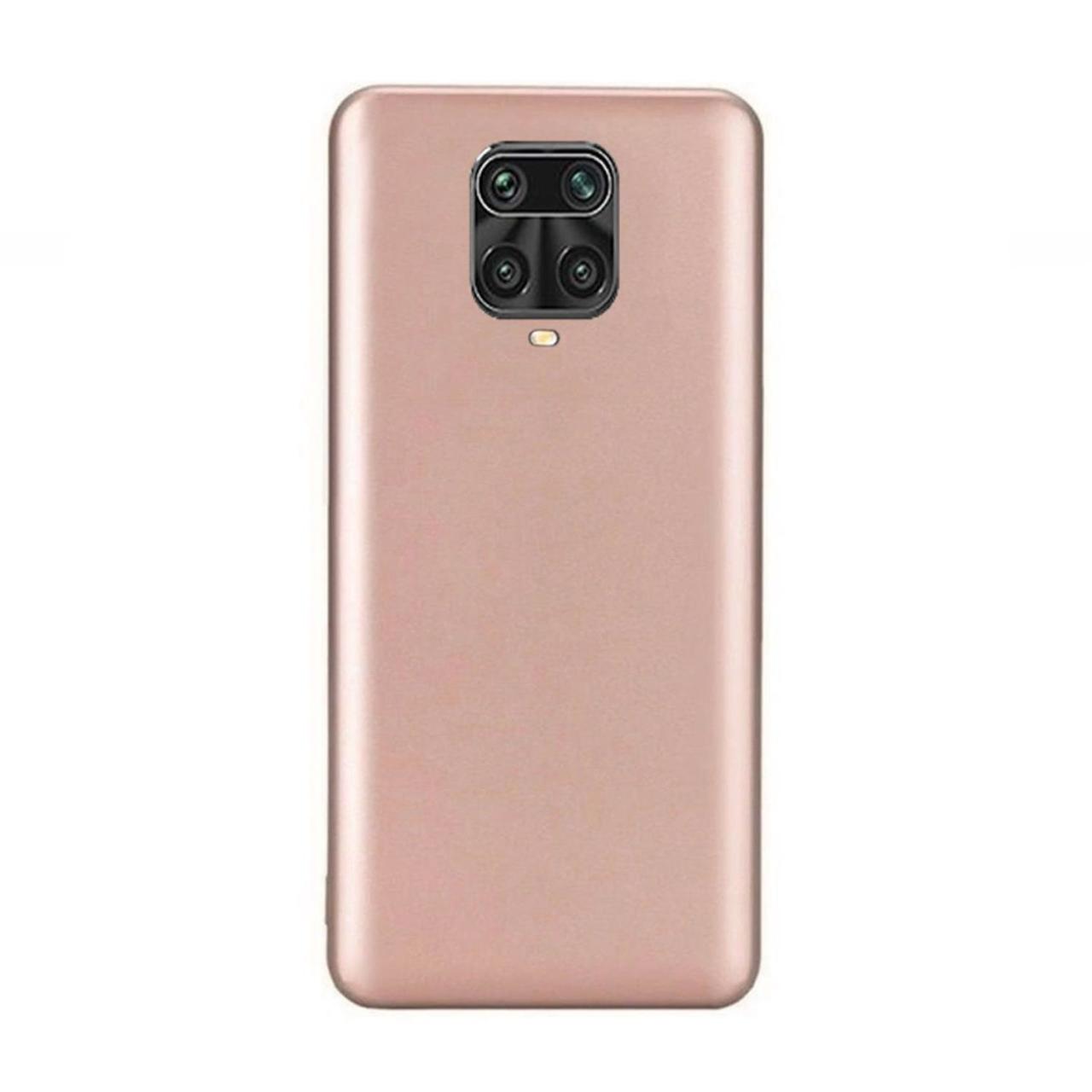 Microcase Xiaomi Redmi Note 9 Pro Premium Matte Silikon Kılıf - Rose Gold