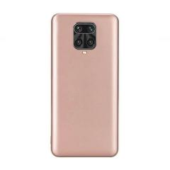 Microcase Xiaomi Redmi Note 9 Pro Premium Matte Silikon Kılıf - Rose Gold