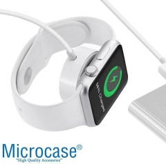 Microcase Apple Watch için Type-C Manyetik Şarj Cihazı 1m - Beyaz AL3432