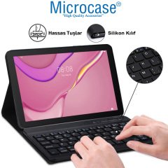 Microcase Huawei Matepad T10S 10.1 inch Bluetooth Klavyeli Standlı Kılıf - BKK4