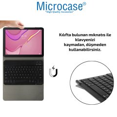 Microcase Huawei Matepad T10S 10.1 inch Bluetooth Klavyeli Standlı Kılıf - BKK4