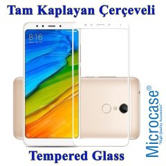 Redmi 5 5.7 inch Tam Kaplayan Çerçeveli Tempered Ekran Koruma-BEY