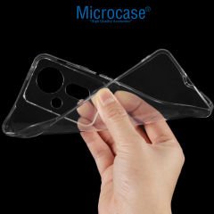 Microcase Oppo Reno 11F  Slim Serisi Soft TPU Silikon Kılıf - Şeffaf AL3324