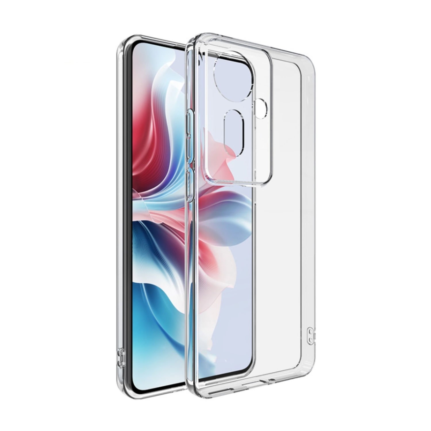 Microcase Oppo Reno 11F  Slim Serisi Soft TPU Silikon Kılıf - Şeffaf AL3324