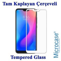 Xiaomi Redmi 6 Pro - Mi A2 Lite Tam Kaplayan Çerçeveli Cam