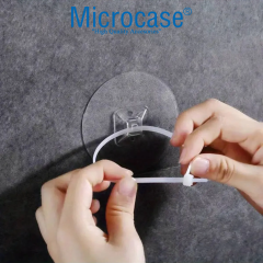 Microcase Yapışkanlı Eşya Sabitleyici Aparat Düşmeyi Önleyici Deprem Ve Çocuk Koruma - AL5184 4 ADET