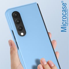 Microcase Samsung Galaxy Fold4 için Mat Yüzey Sert Plastik Kılıf - AL8848