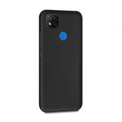 Microcase Xiaomi Redmi 9C Premium Matte Silikon Kılıf - Siyah