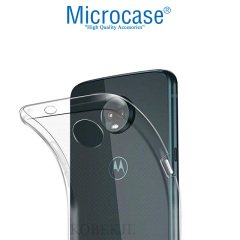 Microcase Motorola Moto Z3 Play İnce 0.2 mm Soft Silikon Kılıf+CA