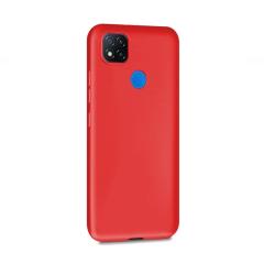 Microcase Xiaomi Redmi 9C Premium Matte Silikon Kılıf - Kırmızı