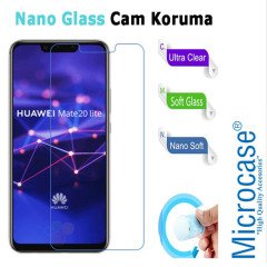 Microcase Huawei Mate 20 Lite Nano Glass Cam Ekran Koruma Filmi