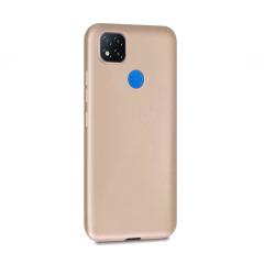 Microcase Xiaomi Redmi 9C Premium Matte Silikon Kılıf - Gold