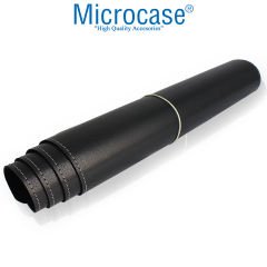 Microcase Bilgisayar Laptop için Deri Mouse Pad 24x24cm - AL3024 Siyah