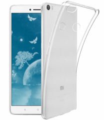 Xiaomi Mi Max Ultra İnce Soft Silikon Kılıf + Tempered Cam