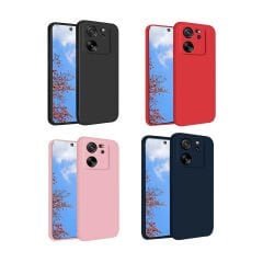 Microcase Xiaomi 13T / 13T Pro / K60 Ultra Campro Serisi Kamera Korumalı Silikon Kılıf - AL3427