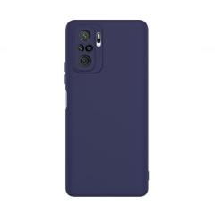 Microcase Xiaomi Redmi Note 10 Premium Matte Silikon Kılıf - Lacivert