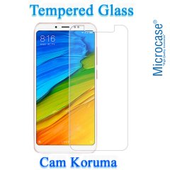 Microcase Redmi Note 5 Pro Yüzük Standlı Armor Silikon Kılıf + Tempered Glass