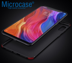 Microcase Mi 8 Explorer Elektrocase Serisi Silikon TPU Kılıf +CAM